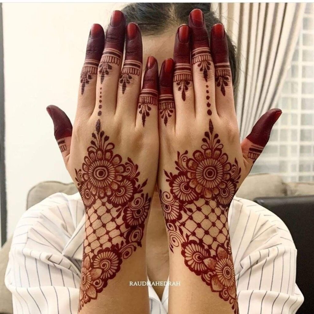 Modern Mehndi