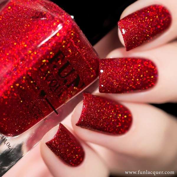 Glitter Nails to Match