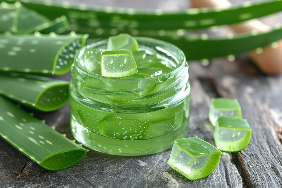Care of fresh aloe gel​