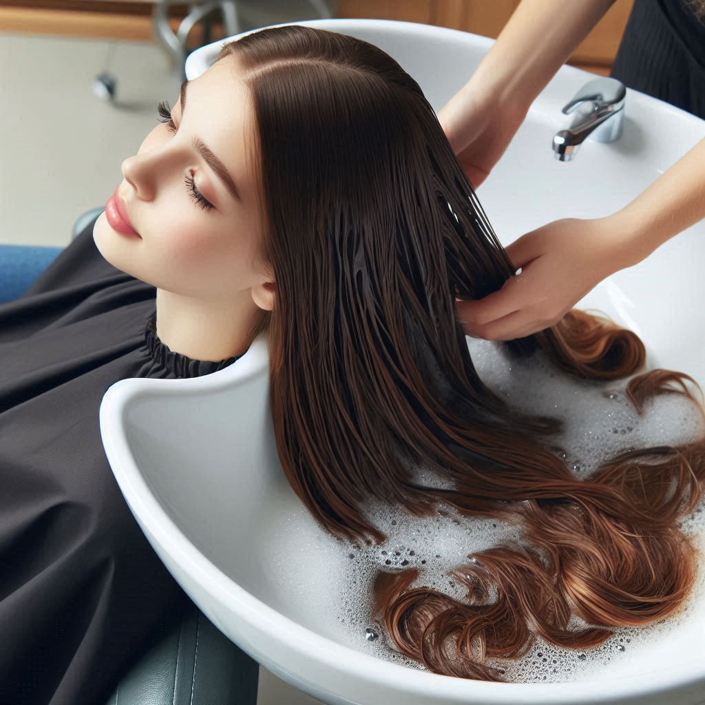 Wavy Hair Care for Long Styles 1 Gentle wash routine