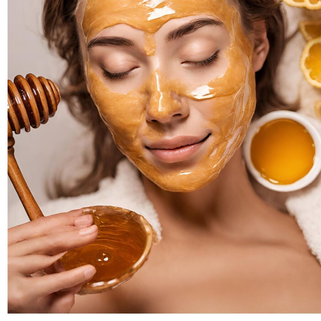 Safe honey mask​