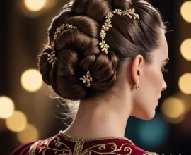Elegant Updo Hairstyles for Weddings and Parties
