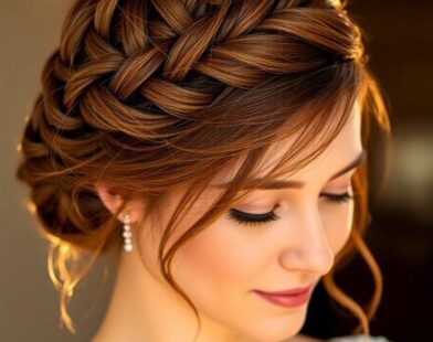 Bun Hairdos for Brides and Bridesmaids