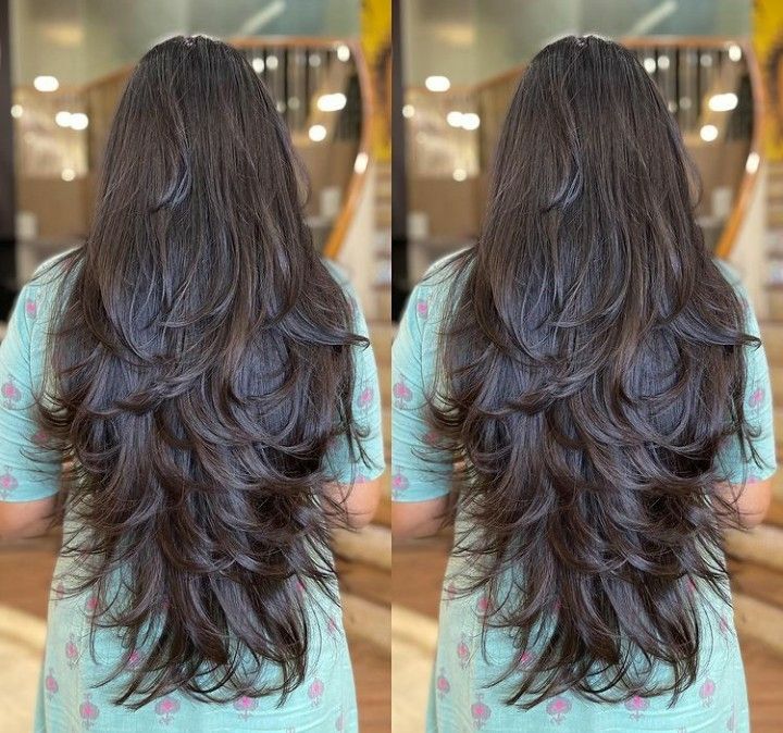 Trendy layer-cut style​