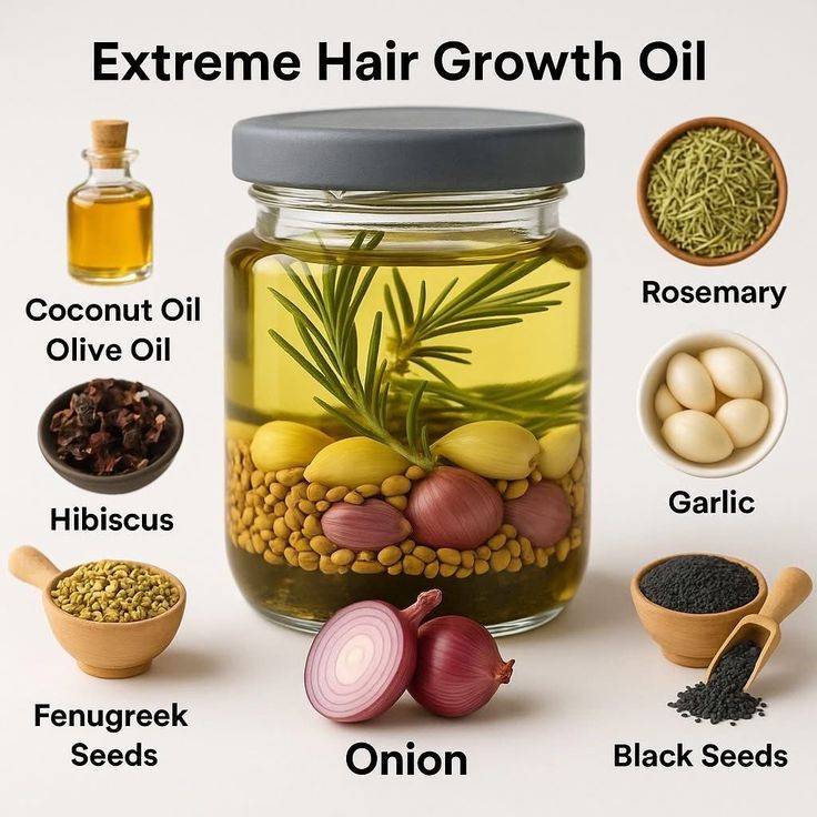 Hair-Boosting Domestic Remedies