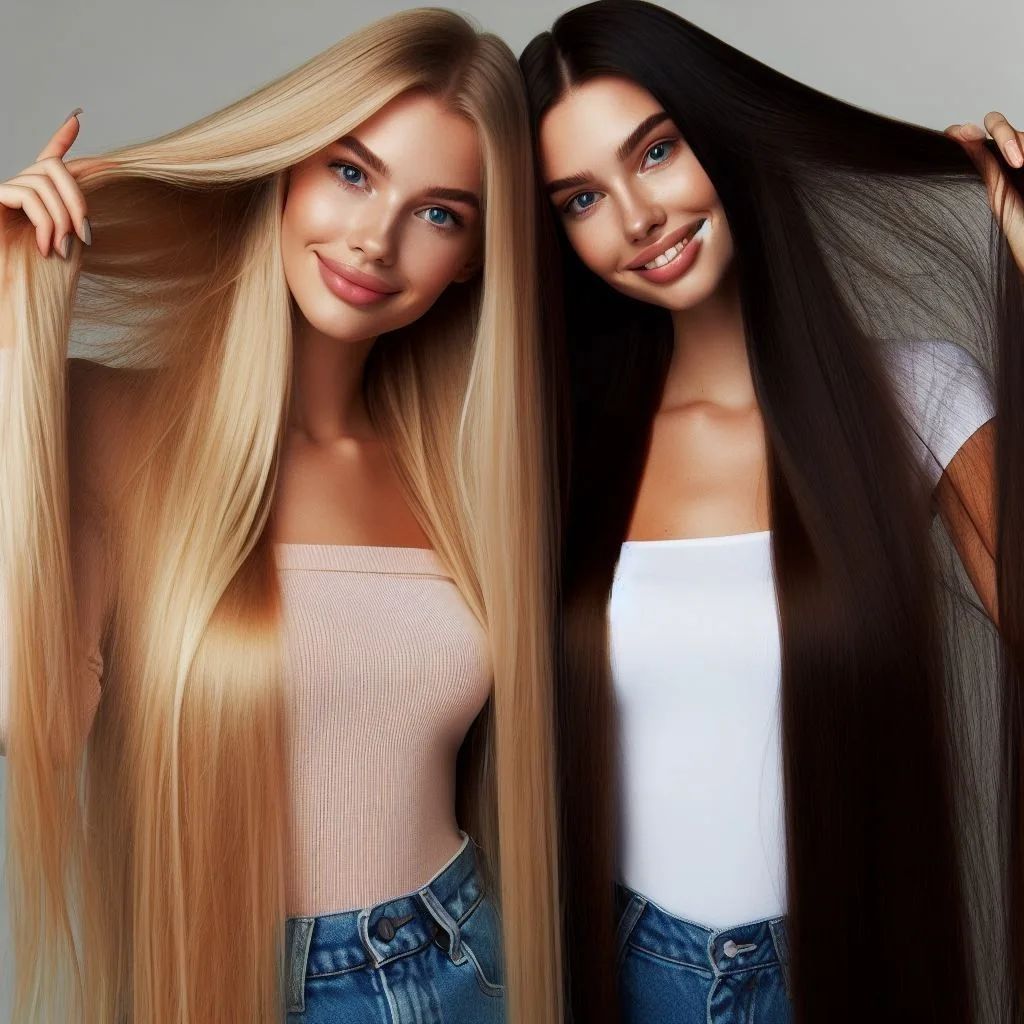 Soft waves of long hair​