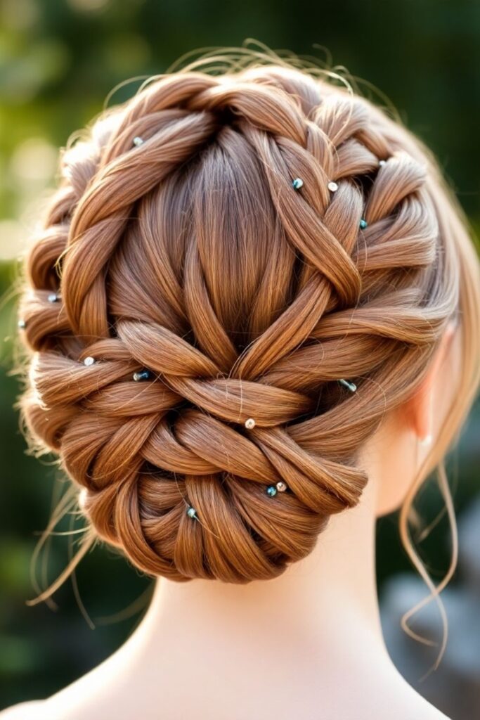 Beautiful braid style
