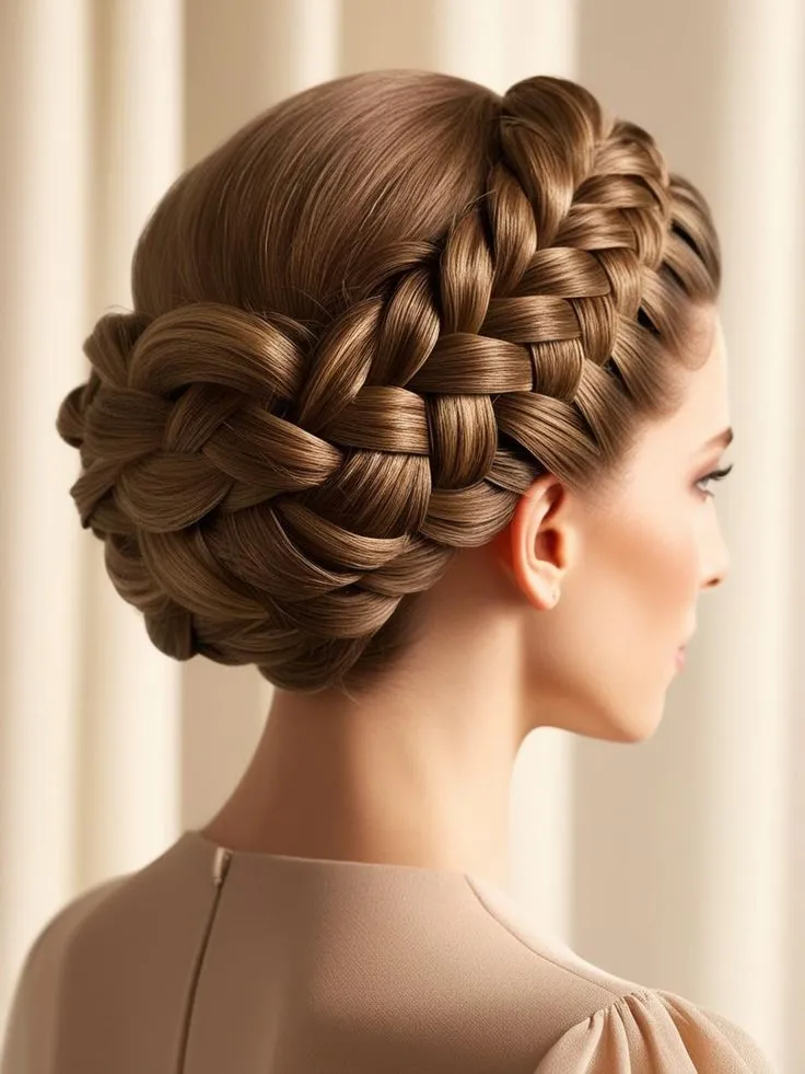 Updo Hairstyles with Braids for Trendy Looks