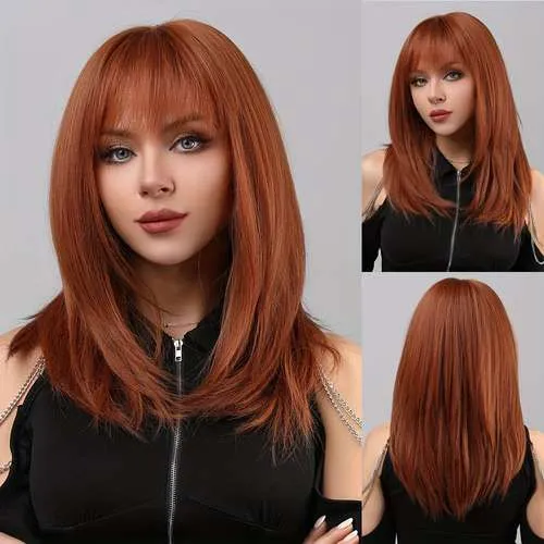 Trendy Medium Hairstyles with Highlights and Color