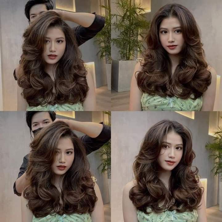 Cut the layer with bangs​