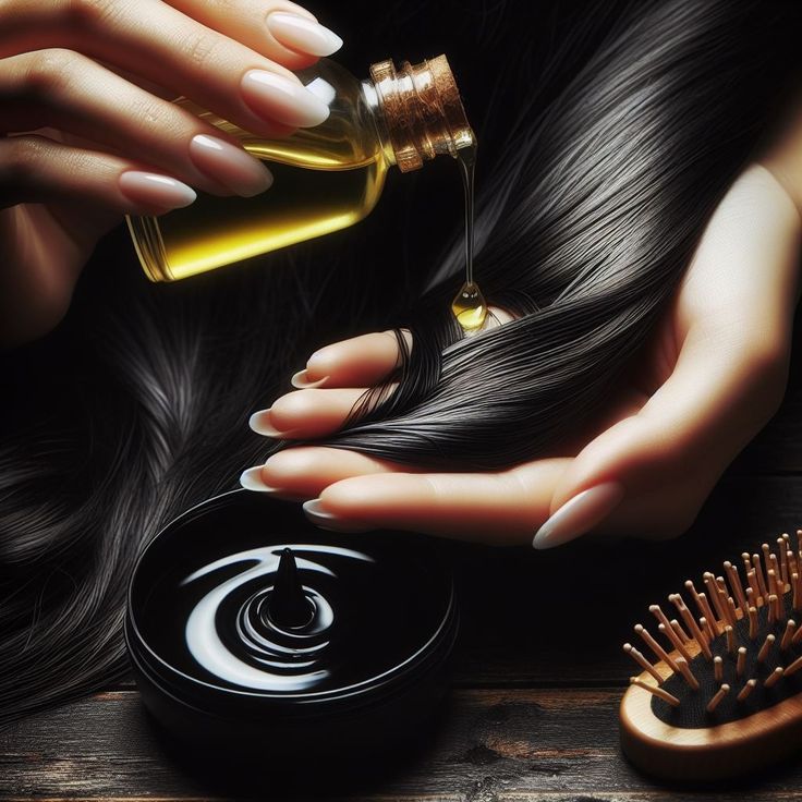 Add pure oil​