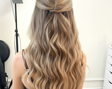 Complete Wavy Hair Care Routine without any text