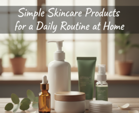 Simple Skincare Products for a Daily Routine at Home